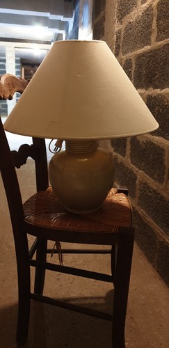 Lampe verte porcelaine - verte,