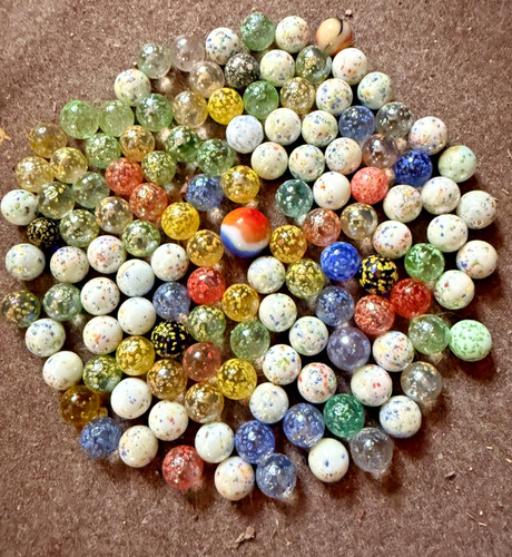 Ancien lot 125 billes - 125,