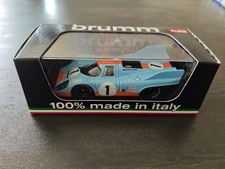 Porsche 917 K n° 1 JWA Gulf 1000Km Monza 1971 1/43 Brumm R221B