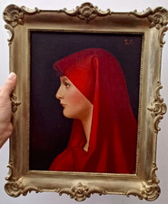 Fabiola, Huile sur Toile