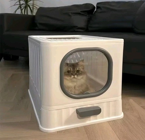 Bac litière pour chat - à,