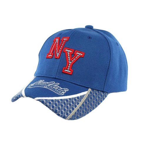 Casquette baseball bleu et - casquette,