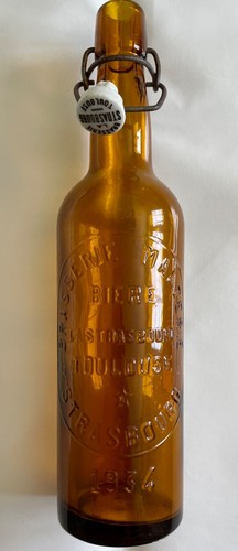 Bouteille ancienne bière - bière,