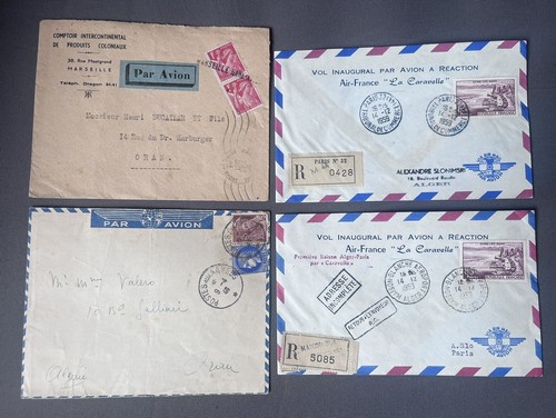 Lot enveloppes par avion - lot,