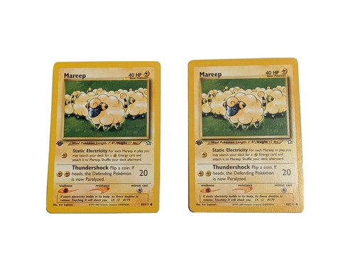 Lot first edition mareep - 2x,