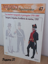 Fascicule N°47 Del Prado Soldat Guerre Napoléon Sergent brigades d'artillerie 