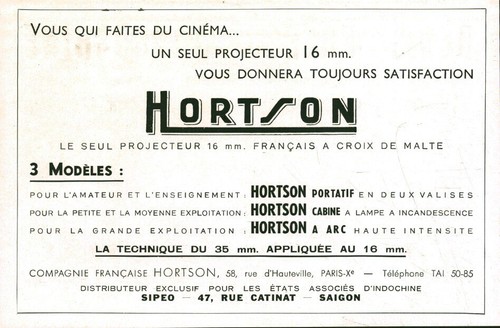 Publicité ancienne hortson - ancienne,