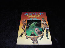 Artbook Boris Vallejo Fantasy Art techniques EO Dragons World td 1985 (Anglais)