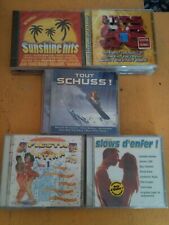 Lot de 5 cds dance music divers