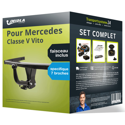 Attelage col cygne pour - col,