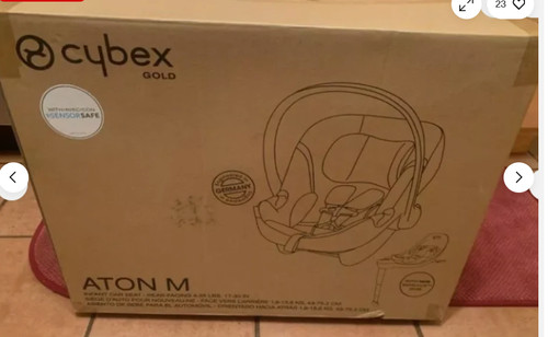 Cybex gold aton infant car - cybex,