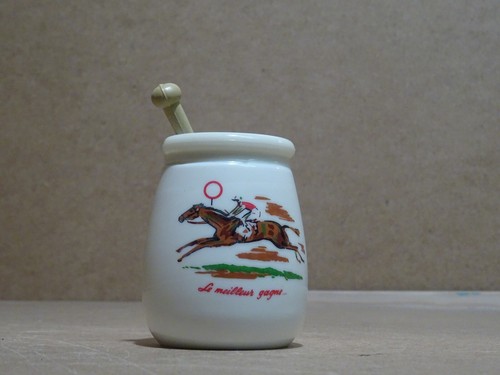 Ancien pot moutarde - ancien,