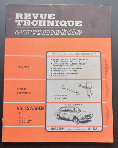 Revue technique volkswagen - revue,