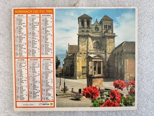 Almanach des t 1986 - des, p.t.t