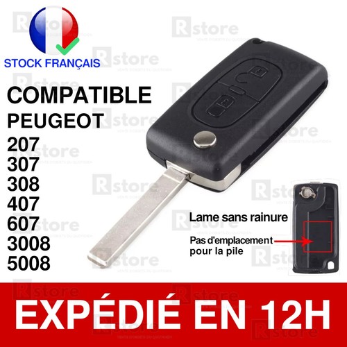 Coque clé plip boitier - plip,