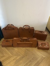 Schedoni pour Ferrari Testarossa Lot de 6 bagages frappés du Cavallino TAN