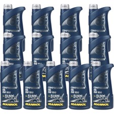 13X1 Litres Original MANNOL Huile De Compresseur ISO 100