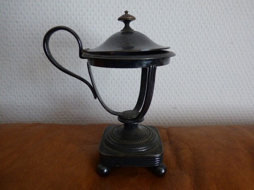 Ancien moutardier christofle - moutardier, /