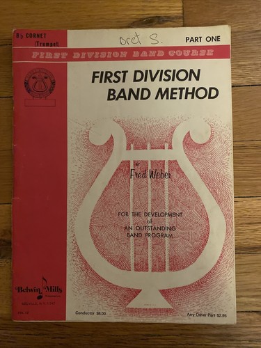 First division band method - first,