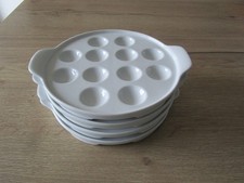 4 Plats à escargots en