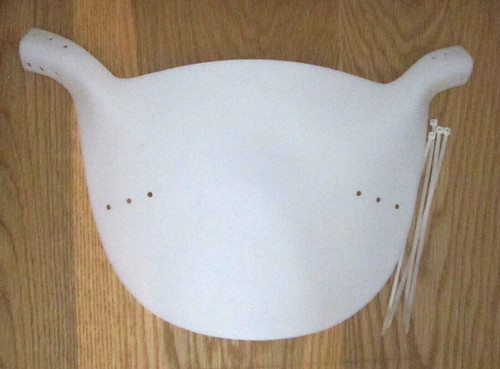 Blank bmx number plate haro - blank,