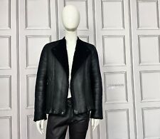 UltraRare & Great Balmain AW12 Slim Fit Shearling Leather Biker Jacket