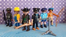 PLAYMOBIL VILLAGE PEOPLE SAN FRANCISCO IN THE NAVY DANCE DISCO GAY LEATHER RARE