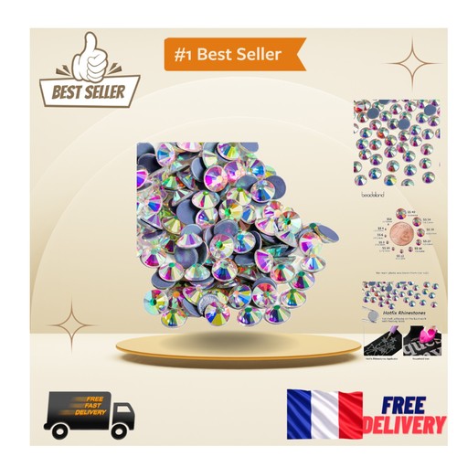 2880 pièces strass hotfix - strass,
