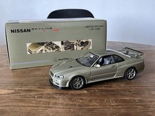 AUTOart 1:18 | Nissan Skyline R34 V-Spec II Nur Millenium Jade 1/1000 (77338)