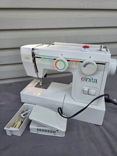 Elnita 245 sewing machine with - sewing,