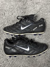 VINTAGE NIKE AIR ZOOM BRASILIA FG SOCCER CRAMPONS TAILLE US 9,5 RARE RONALDO ...