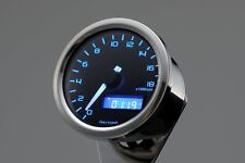 Compte-Tours Analogique Électronique Velona 18000 RPM Avec Étrier Daytona Café