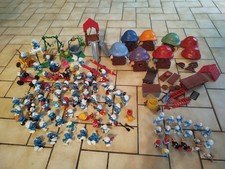 Gros Lot De 66 Schtroumpfs Schleich