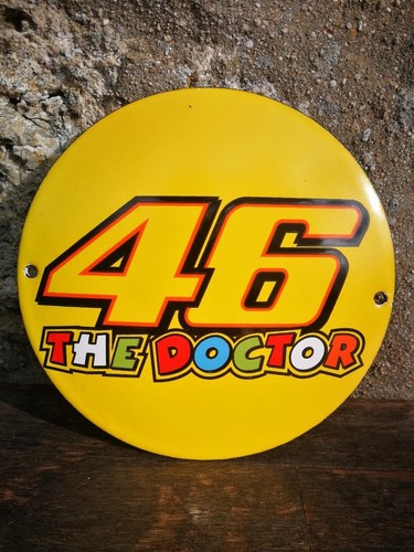 Plaque émaillée moto - moto, gp
