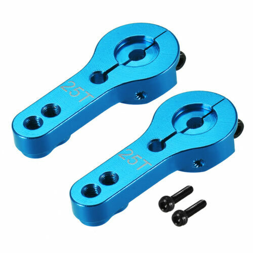 Blue aluminum 25t - servo, horn