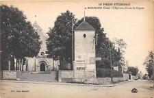 CPA 61 REMALARD L'EGLISE ROUTE DE NOGENT