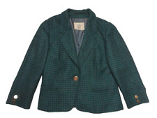 VESTE VINTAGE VERT TURQUOISE