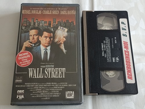 Wall street k7 cassette - wall,