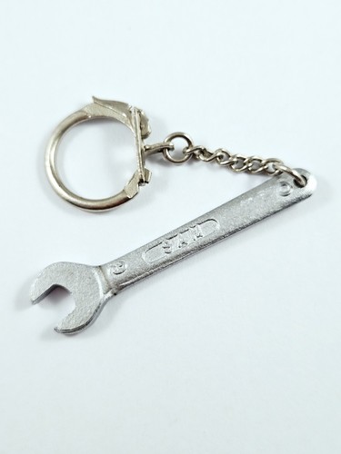 Porte cles clef plate - porte-cles,