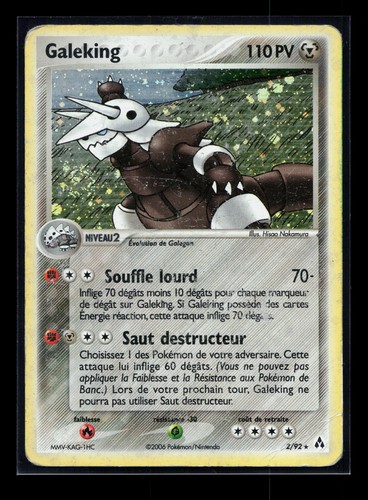 Carte pokémon galeking 92 - carte,