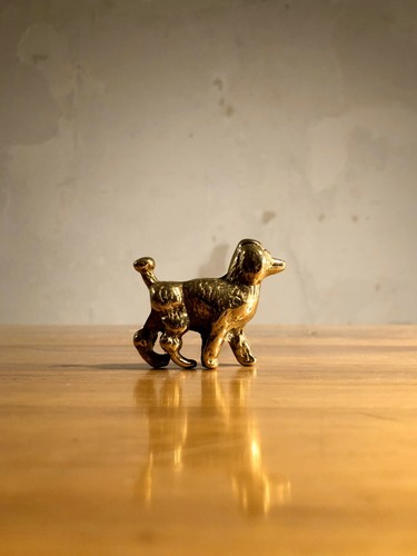 1970 caniche sculpture bronze - 1970,