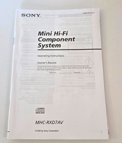 Sony mini component - mini,