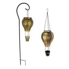 Ballon à air chaud lanterne solaire lumière jardin lumière étanche décor