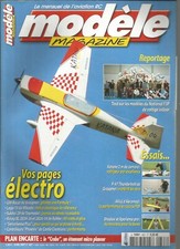 MODELE MAG N°667 PLAN : CROBE / KATANA 2 / P-47D / GM-RACER / SUKHOI SU-29 /LOGO