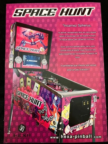 Space hunt hexa pinball - -,