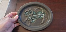 CERAMIQUE TIGRE DAVID GILL VERS 1960 ARTIST DE BENNINGTON VERMONT DLG JOUVE