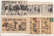 Lot 4 cartes postales