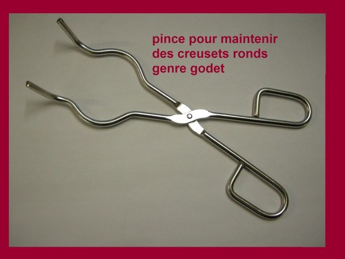 Pince pour creuset - rond, genre