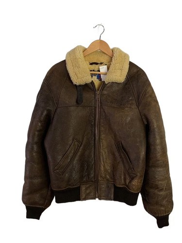 Schott veste cuir marron - veste,