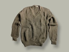 Pull Laine en V - Armée